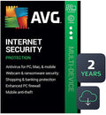 AVG INTERNET SECURITY (1 USER, 2 YEARS) - OFFICIAL WEBSITE - MULTILANGUAGE - WORLDWIDE - PC - Libelula Vesela - Software