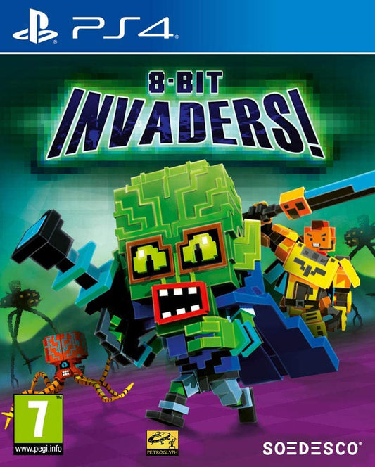 8-BIT INVADERS! - PS4 - PSN - MULTILANGUAGE - EU - Libelula Vesela - Jocuri video