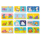 DUO PUZZLE - NOTIUNI OPUSE (2 PIESE) - DODO (DO300151) - Libelula Vesela - Jucarii