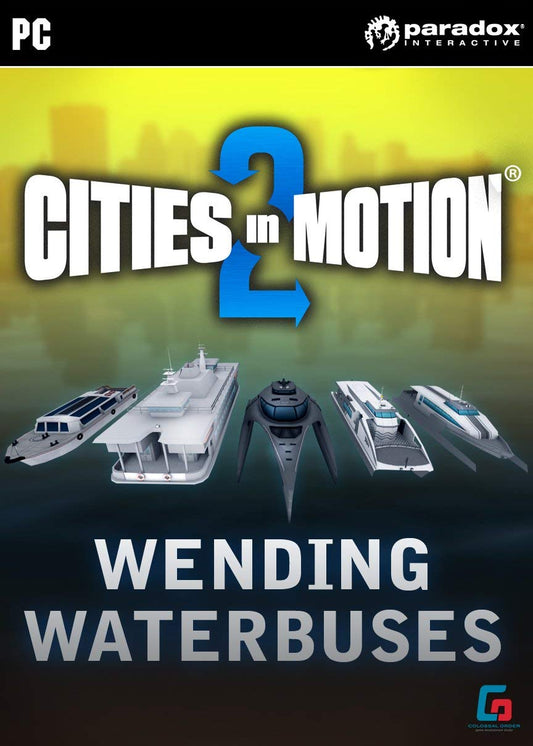 CITIES IN MOTION 2 - WENDING WATERBUSES (DLC) - STEAM - PC - WORLDWIDE - Libelula Vesela - Jocuri video