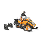 SNOWMOBIL CU SOFER SI ACCESORII - BRUDER (63101) - Libelula Vesela - Jucarii