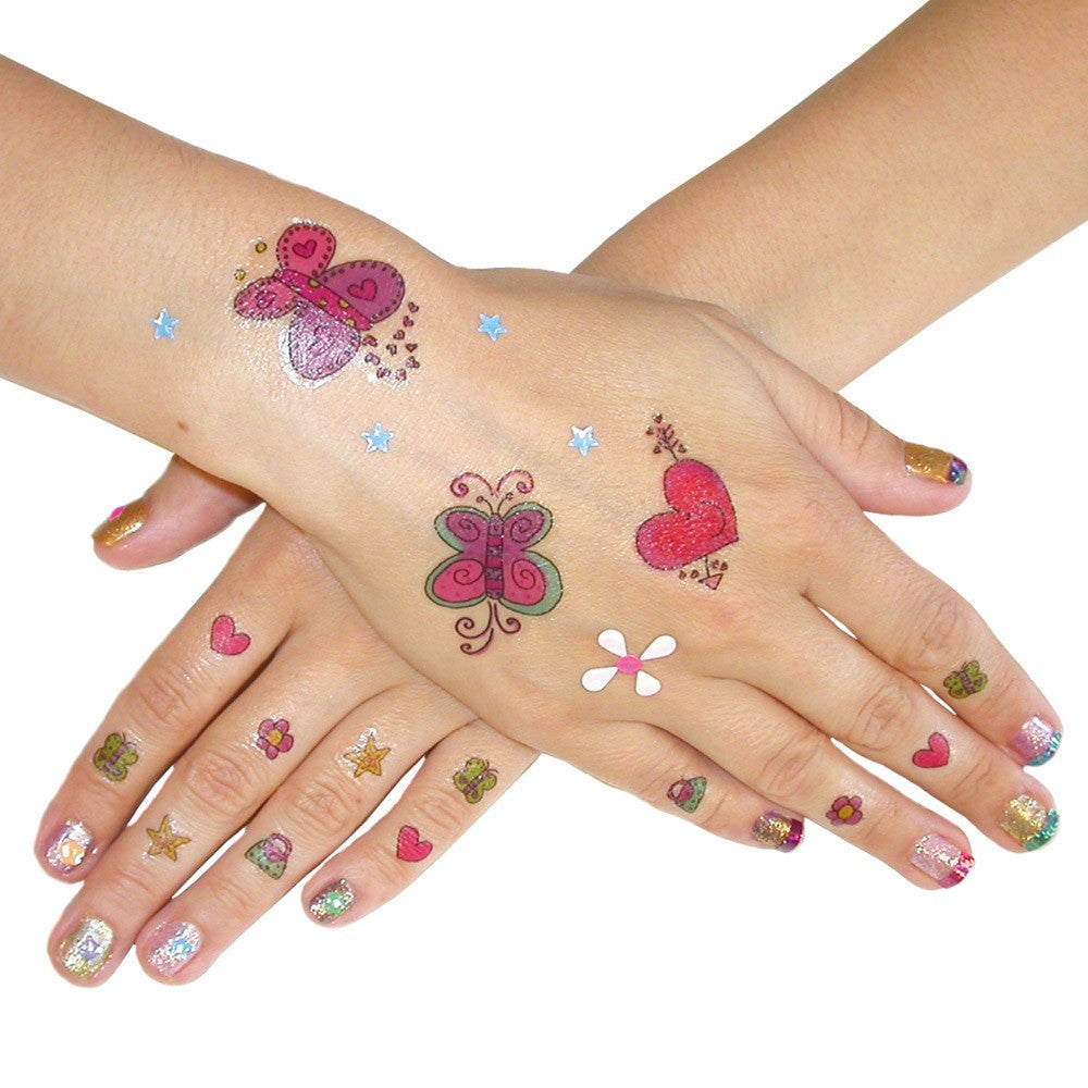 FANTASTIC FASHION: SET UNGHII ARTISTICE NAIL ART (1003286) - Libelula Vesela - Jucarii