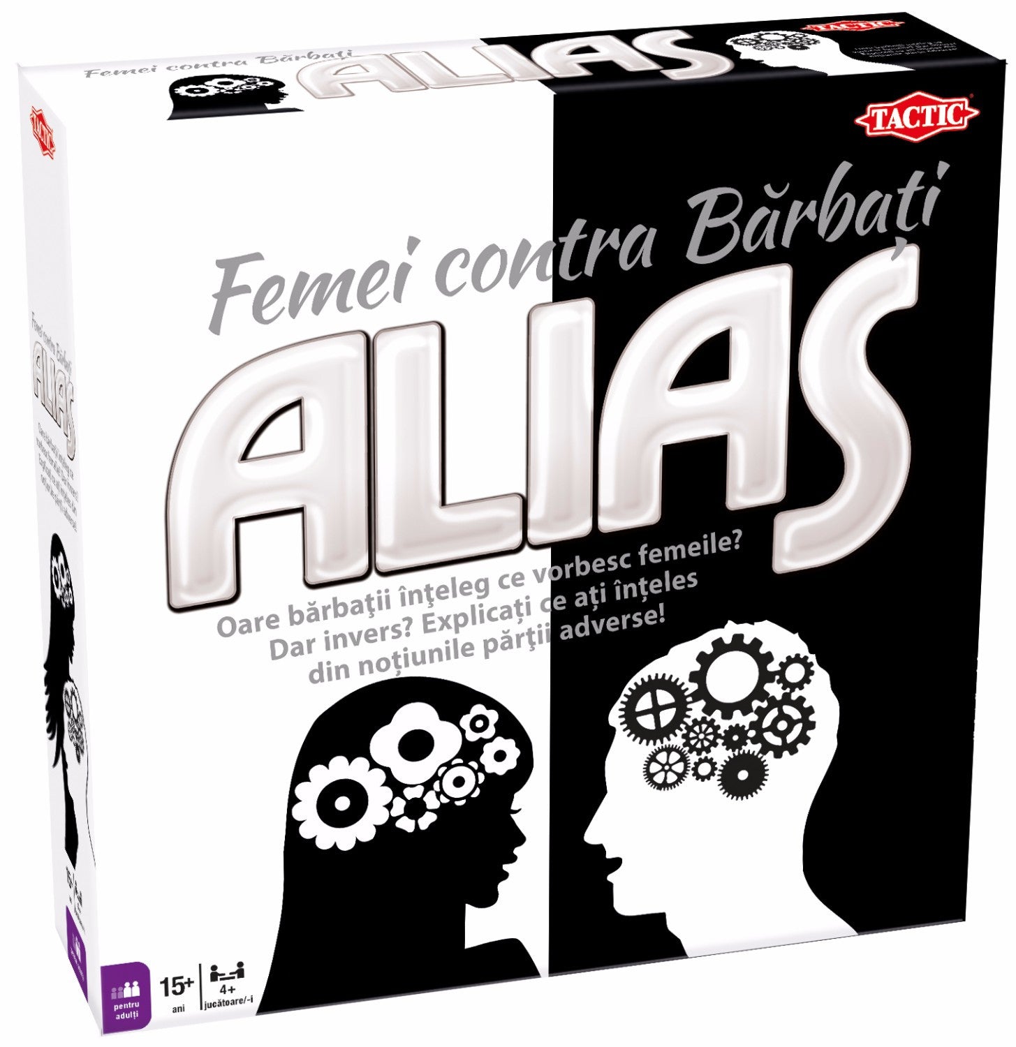 ALIAS WOMAN VS MEN - TACTIC (54291) - Libelula Vesela - Jucarii