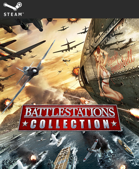 BATTLESTATIONS COLLECTION - PC - STEAM -  - WORLDWIDE - Libelula Vesela - Jocuri video