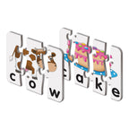 PUZZLE POTRIVESTE LITERELE SI PRONUNTA CUVINTELE - ENG - THE LEARNING JOURNEY (TLJ650028) - Libelula Vesela - Jucarii