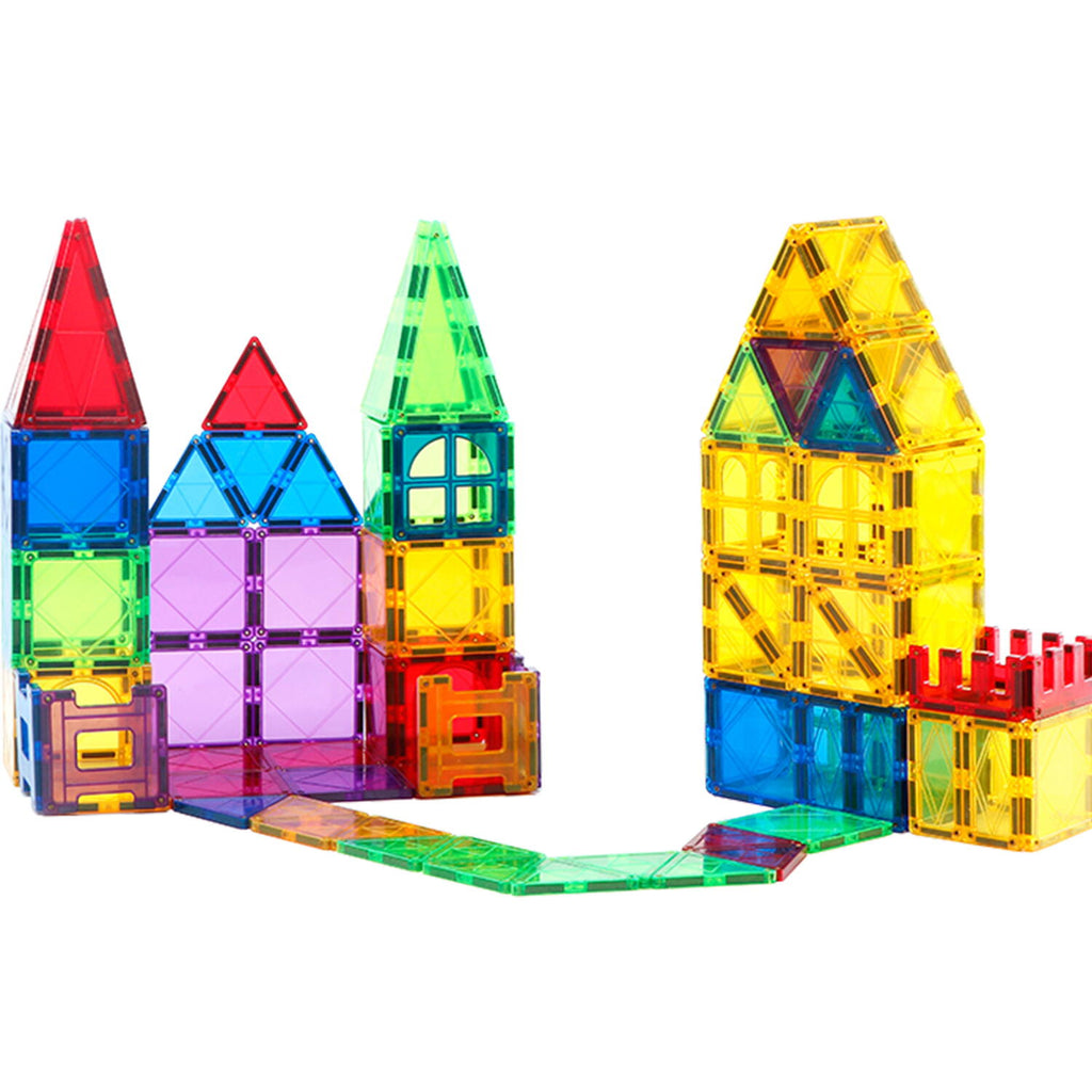 SET DE CONSTRUCTIE MAGNETIC 3D - 120 PIESE - MAGPLAYER (MPL-120) - Libelula Vesela - Jucarii