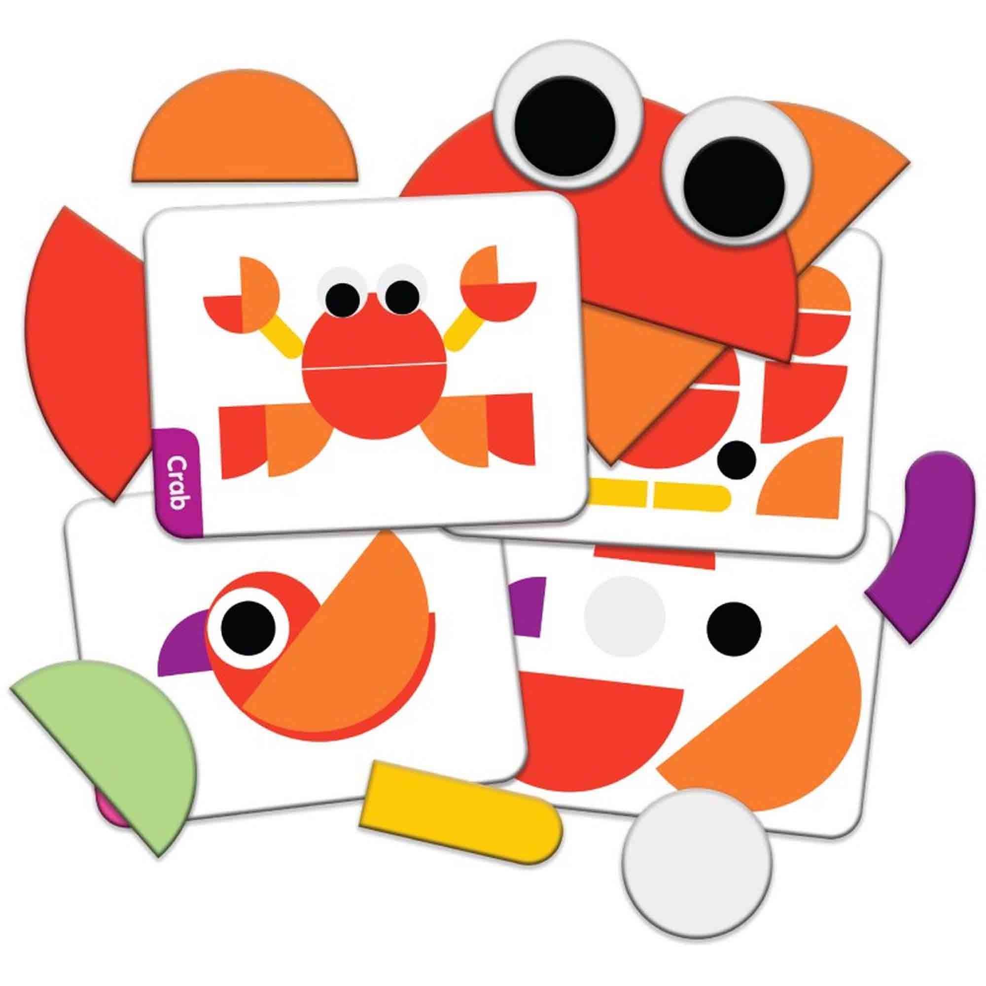 PUZZLE POTRIVESTE FORMELE - THE LEARNING JOURNEY (TLJ114971) - Libelula Vesela - Jucarii