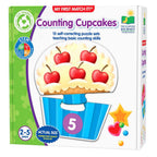 PUZZLE POTRIVESTE PRAJITURILE - THE LEARNING JOURNEY (TLJ116449) - Libelula Vesela - Jucarii