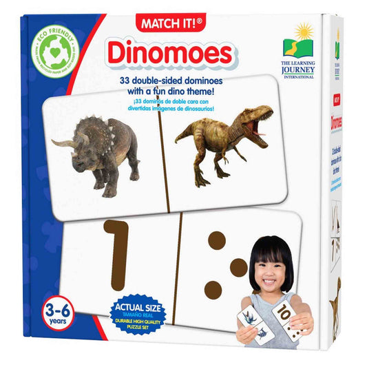 PUZZLE DOMINO DINOZAURI - THE LEARNING JOURNEY (TLJ117316)