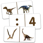 PUZZLE DOMINO DINOZAURI - THE LEARNING JOURNEY (TLJ117316) - Libelula Vesela - Jucarii