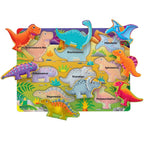 PUZZLE SA INVATAM DINOZAURII - THE LEARNING JOURNEY (TLJ285435) - Libelula Vesela - Jucarii