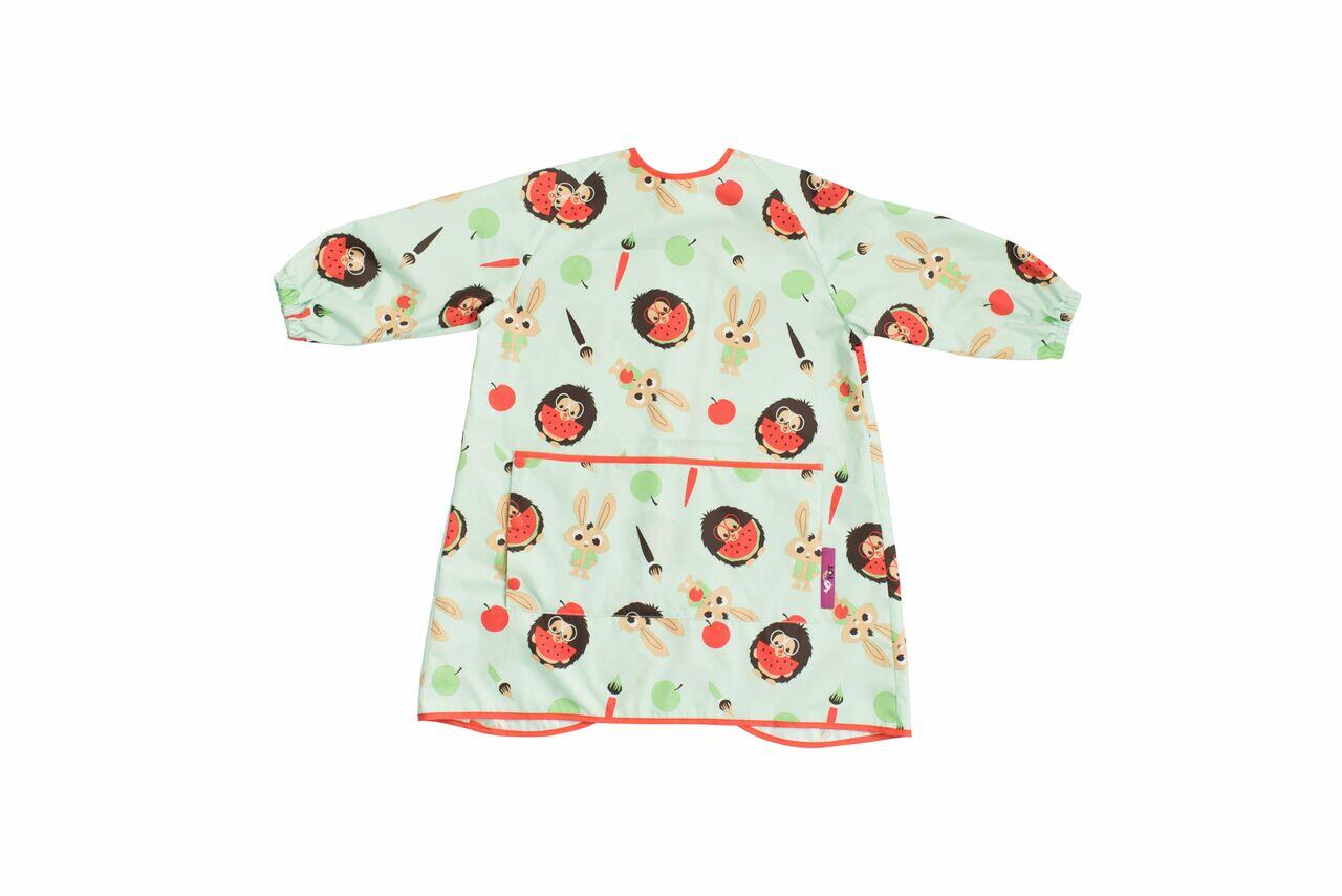 BAVETA LUNGA CU BUZUNAR - ANIMALUTE DIN PADURE - TIDY TOT (LLBPG) - Libelula Vesela - Puericultura