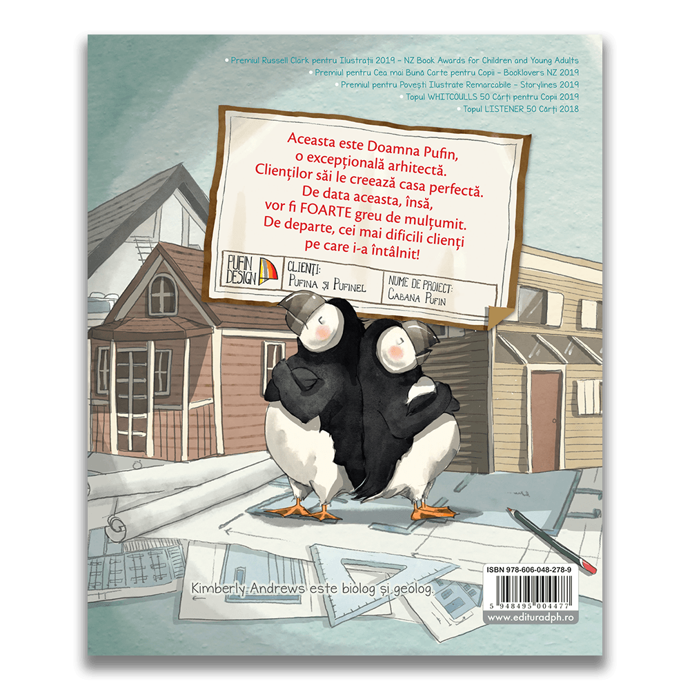 DOAMNA PUFIN, CEA MAI BUNA ARHITECTA - DPH (978-606-048-278-9) - Libelula Vesela - Carti