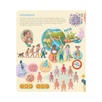 RASPUNDEL ISTETEL - CARTE CORPUL UMAN - ALBI (69367) - Libelula Vesela - Jucarii