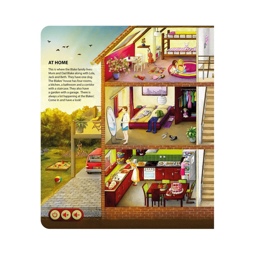 RASPUNDEL ISTETEL, CARTE ENGLEZA SI JOC, IN ACELASI LOC - ALBI (69370) - Libelula Vesela - Jucarii