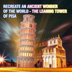 PUZZLE 3D TURNUL DIN PISA EDITIE LUMINOASA 42 PIESE - CUBICFUN (CUL535h) - Libelula Vesela - Jucarii