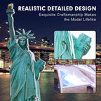 PUZZLE 3D STATUIA LIBERTATII EDITIE LUMINOASA 79 PIESE - CUBICFUN (CUL536h) - Libelula Vesela - Jucarii
