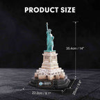 PUZZLE 3D STATUIA LIBERTATII EDITIE LUMINOASA 79 PIESE - CUBICFUN (CUL536h) - Libelula Vesela - Jucarii