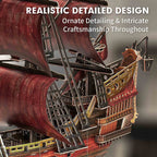 PUZZLE 3D NAVA QUEEN ANNE 391 PIESE - CUBICFUN (CUT4040h) - Libelula Vesela - Jucarii