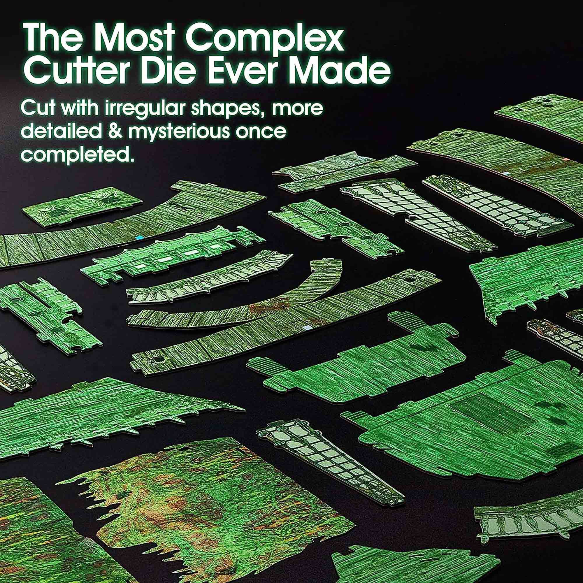 PUZZLE 3D FLYING DUTCHMAN LUMINEAZA IN INTUNERIC 360 PIESE - CUBICFUN (CUT4041h) - Libelula Vesela - Jucarii