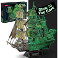 PUZZLE 3D FLYING DUTCHMAN LUMINEAZA IN INTUNERIC 360 PIESE - CUBICFUN (CUT4041h) - Libelula Vesela - Jucarii