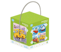 PUZZLE 4 IN 1 - VEHICULE (12, 16, 20, 24 PIESE) - DODO (DO300132) - Libelula Vesela - Jucarii