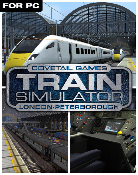 TRAIN SIMULATOR - EAST COAST MAIN LINE LONDON-PETERBOROUGH ROUTE ADD-ON (DLC) - STEAM - PC - EU - Libelula Vesela - Jocuri video
