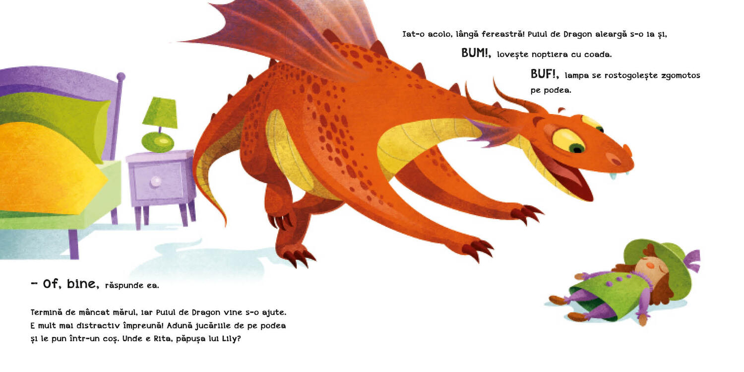 CUM SA-TI INVETI DRAGONUL SA SPUNA IMI PARE RAU - DPH (978-606-048-295-6) - Libelula Vesela - Carti