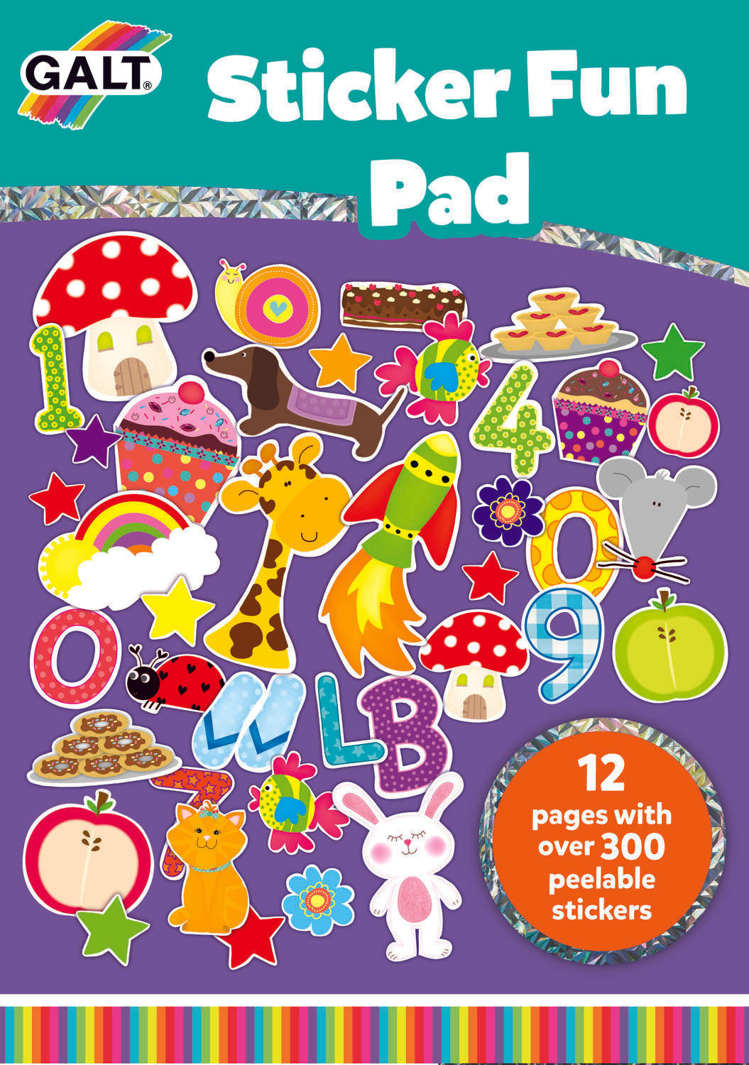 CARTE DE ACTIVITATI CU ABTIBILDURI - GALT (1004033) - Libelula Vesela - Jucarii