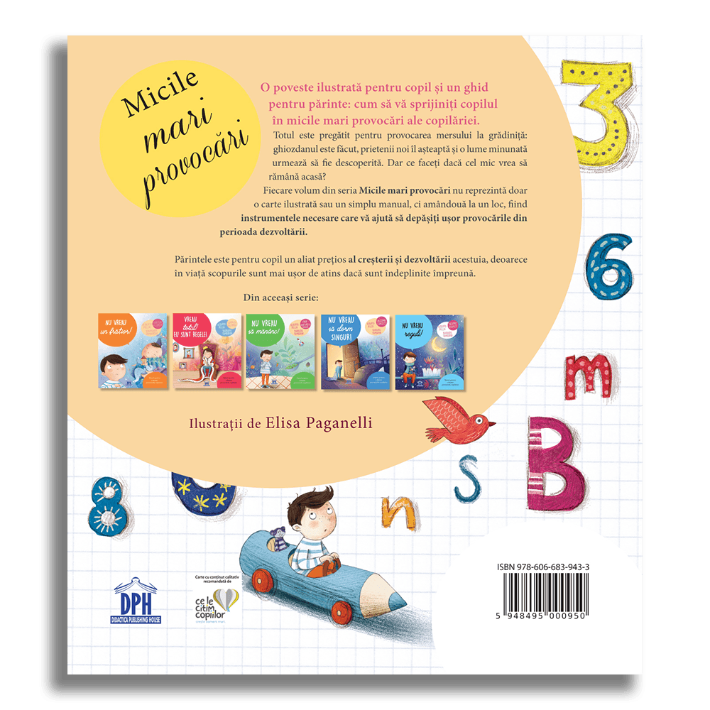 NU VREAU LA GRADINITA! - DPH (978-606-683-943-3) - Libelula Vesela - Carti