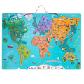 HARTA LUMII MARE - PUZZLE MAGNETIC (LB.ROMANA) - BUFNITEL (BUF003) - Libelula Vesela - Jucarii