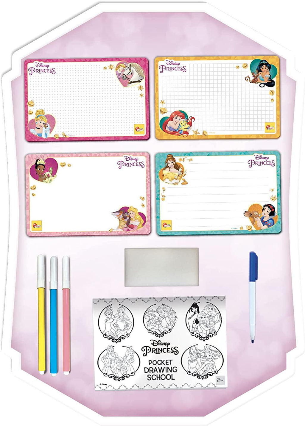 SET DESEN DE BUZUNAR - PRINTESE - LISCIANI (L92901) - Libelula Vesela - Jucarii