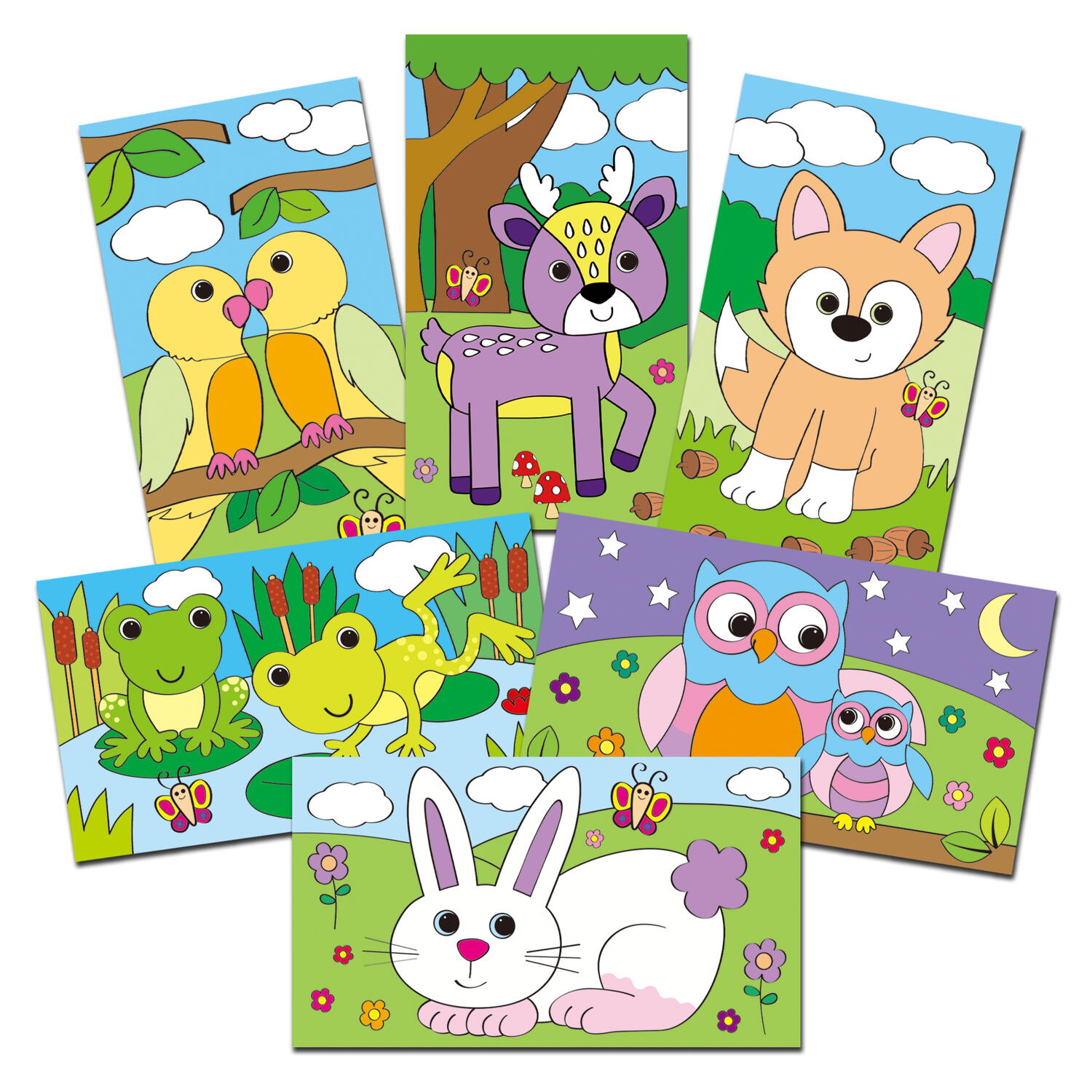 SET CREATIV DE RAZUIT - ANIMALUTE - GALT (1005470) - Libelula Vesela - Jucarii