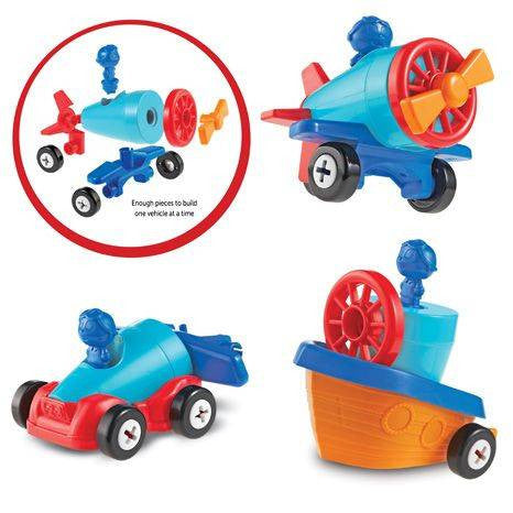 JOC DE INDEMANARE - 1, 2, 3  HAI SA CONSTRUIM (LER2840) - Libelula Vesela - Jucarii