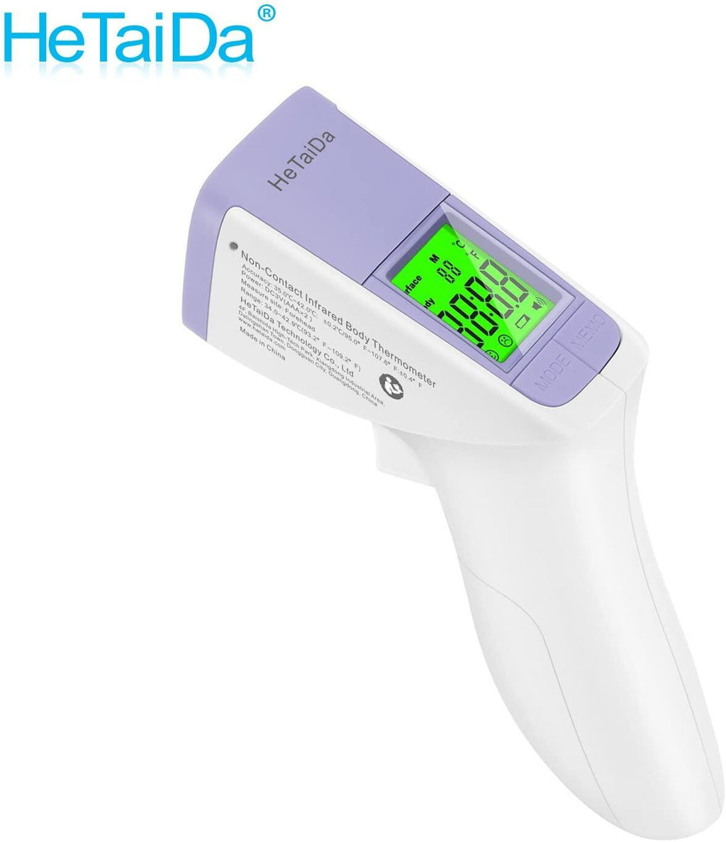 TERMOMETRU INFRAROSU FARA CONTACT - HETAIDA (HTD8816C) - Libelula Vesela - Puericultura