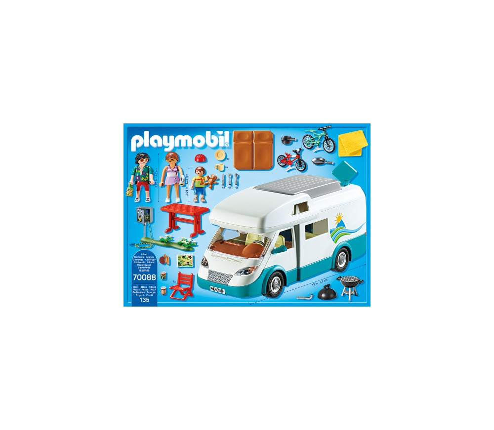 RULOTA CAMPING - PLAYMOBIL (PM70088) - Libelula Vesela - Jucarii