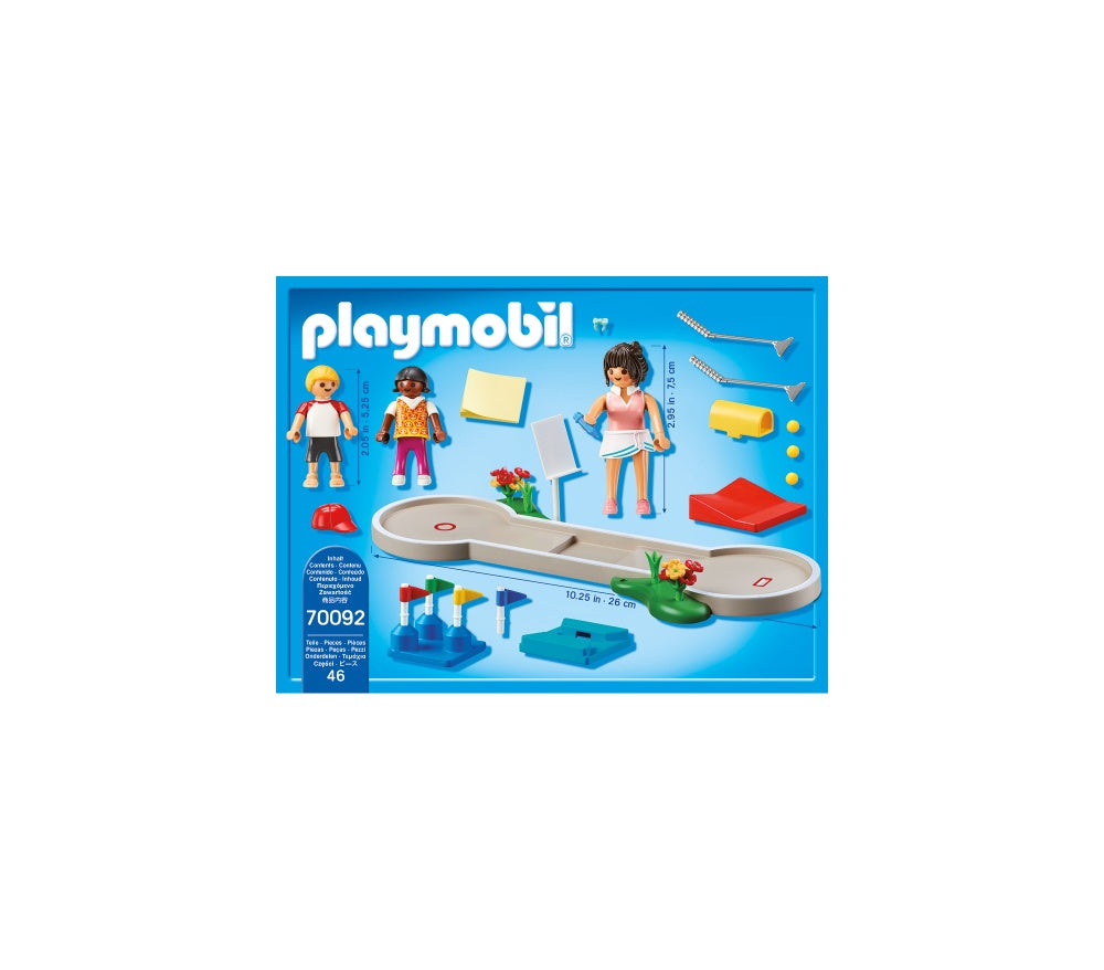 MINI GOLF - PLAYMOBIL (PM70092) - Libelula Vesela - Jucarii