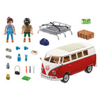 VOLKSWAGEN T1, DUBA CAMPING - PLAYMOBIL (PM70176) - Libelula Vesela - Jucarii