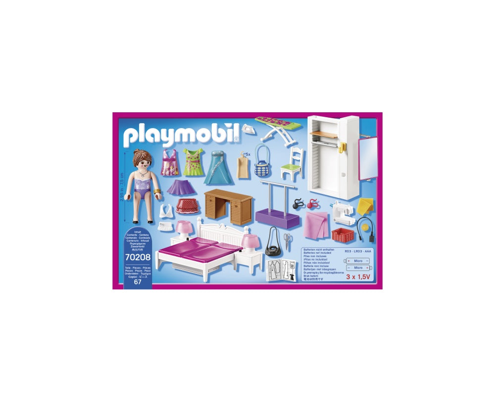 DORMITORUL FAMILIEI - PLAYMOBIL (PM70208) - Libelula Vesela - Jucarii