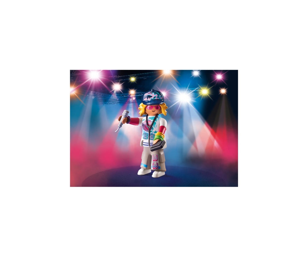 FIGURINA CANTARET RAP - PLAYMOBIL (PM70237) - Libelula Vesela - Jucarii