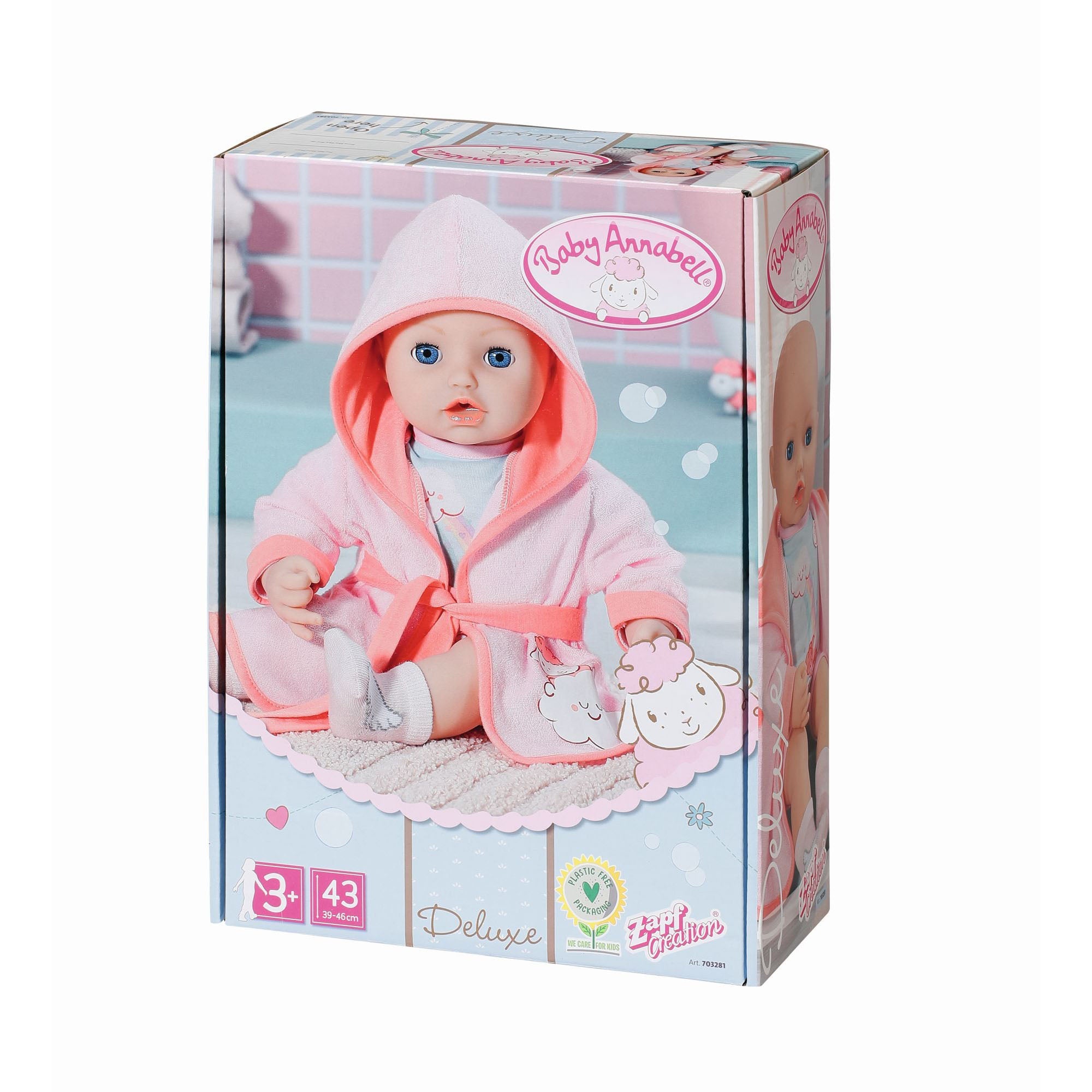 BABY ANNABELL - SET HAINUTE BAIE 43 CM - ZAPF CREATION (ZF703281) - Libelula Vesela - Jucarii