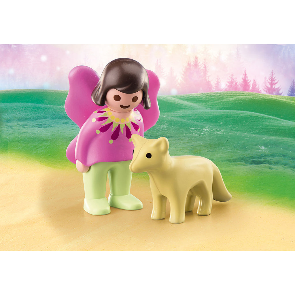ZANA CU VULPE - PLAYMOBIL 1.2.3 (PM70403) - Libelula Vesela - Jucarii