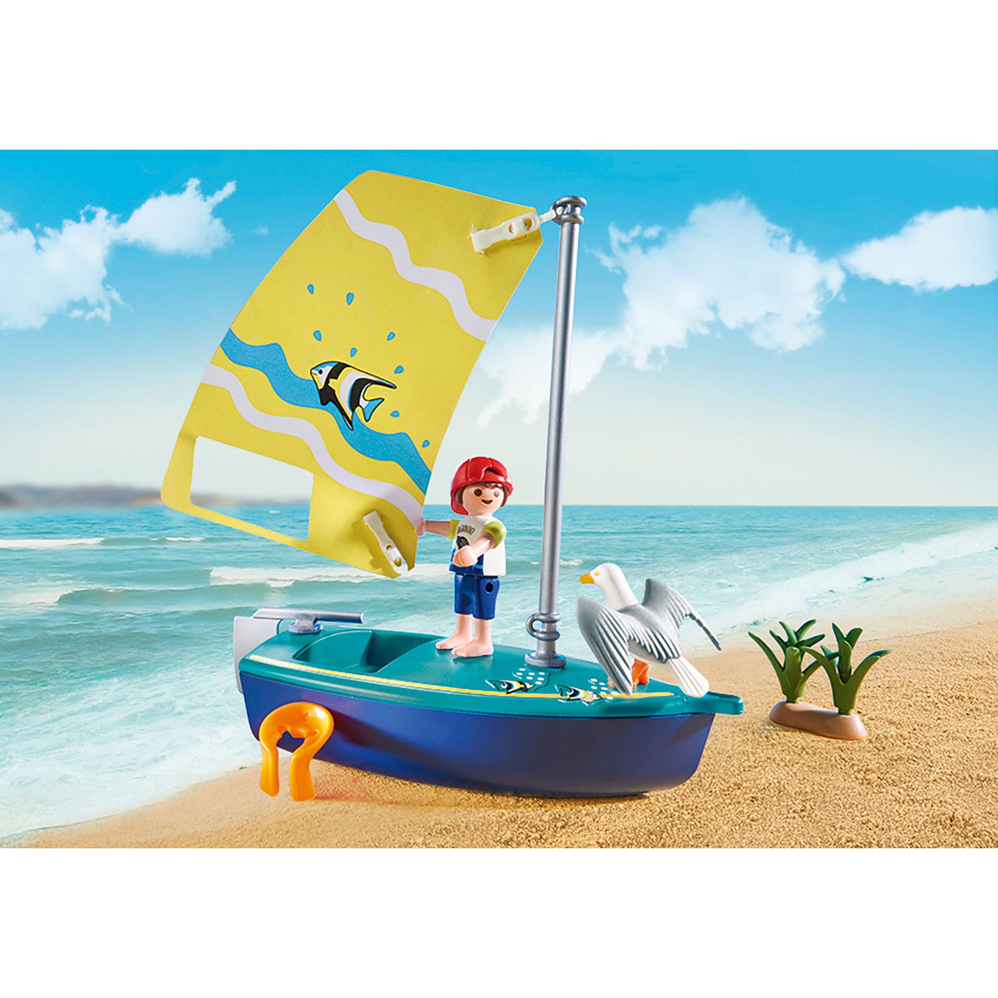 BARCA CU PANZE - PLAYMOBIL FAMILY FUN (PM70438) - Libelula Vesela - Jucarii