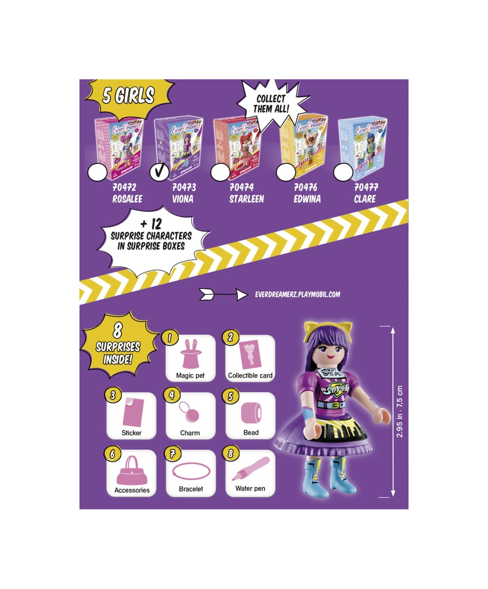 LUMEA COMICA - VIONA - PLAYMOBIL (PM70473) - Libelula Vesela - Jucarii