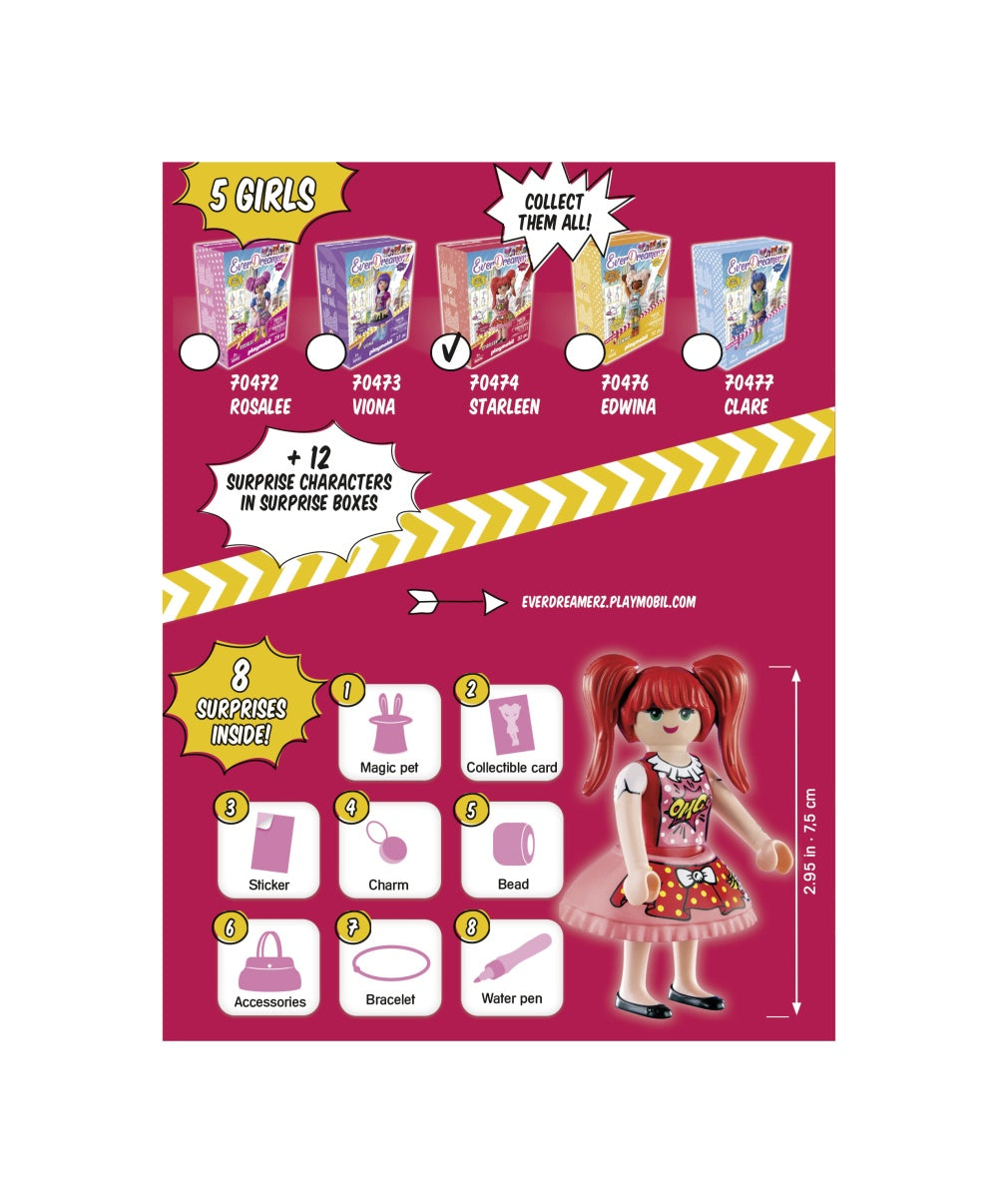 LUMEA COMICA - STARLEEN - PLAYMOBIL (PM70474) - Libelula Vesela - Jucarii