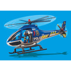 ELICOPTER DE POLITIE SI PARASUTIST - PLAYMOBIL (PM70569) - Libelula Vesela - Jucarii