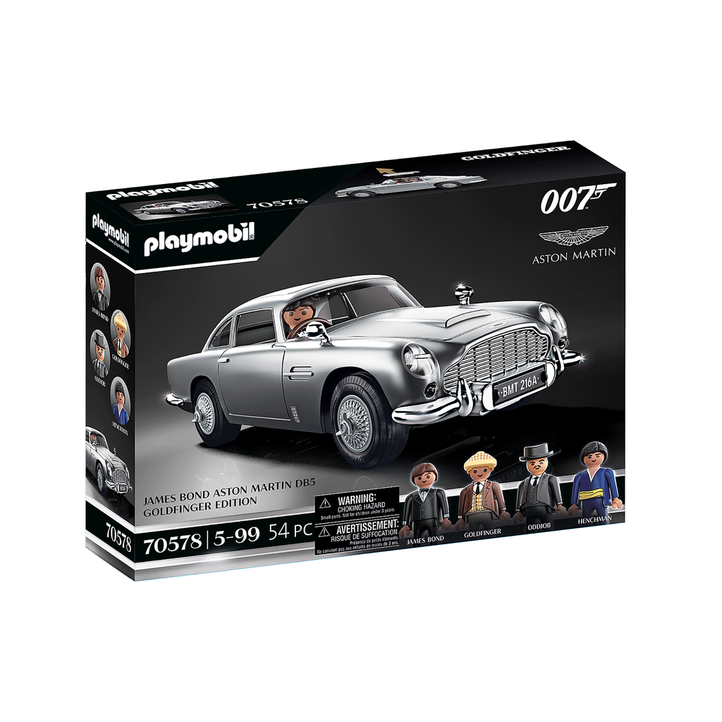 JAMES BOND - ASTON MARTIN DB5 - PLAYMOBIL (PM70578) - Libelula Vesela - Jucarii