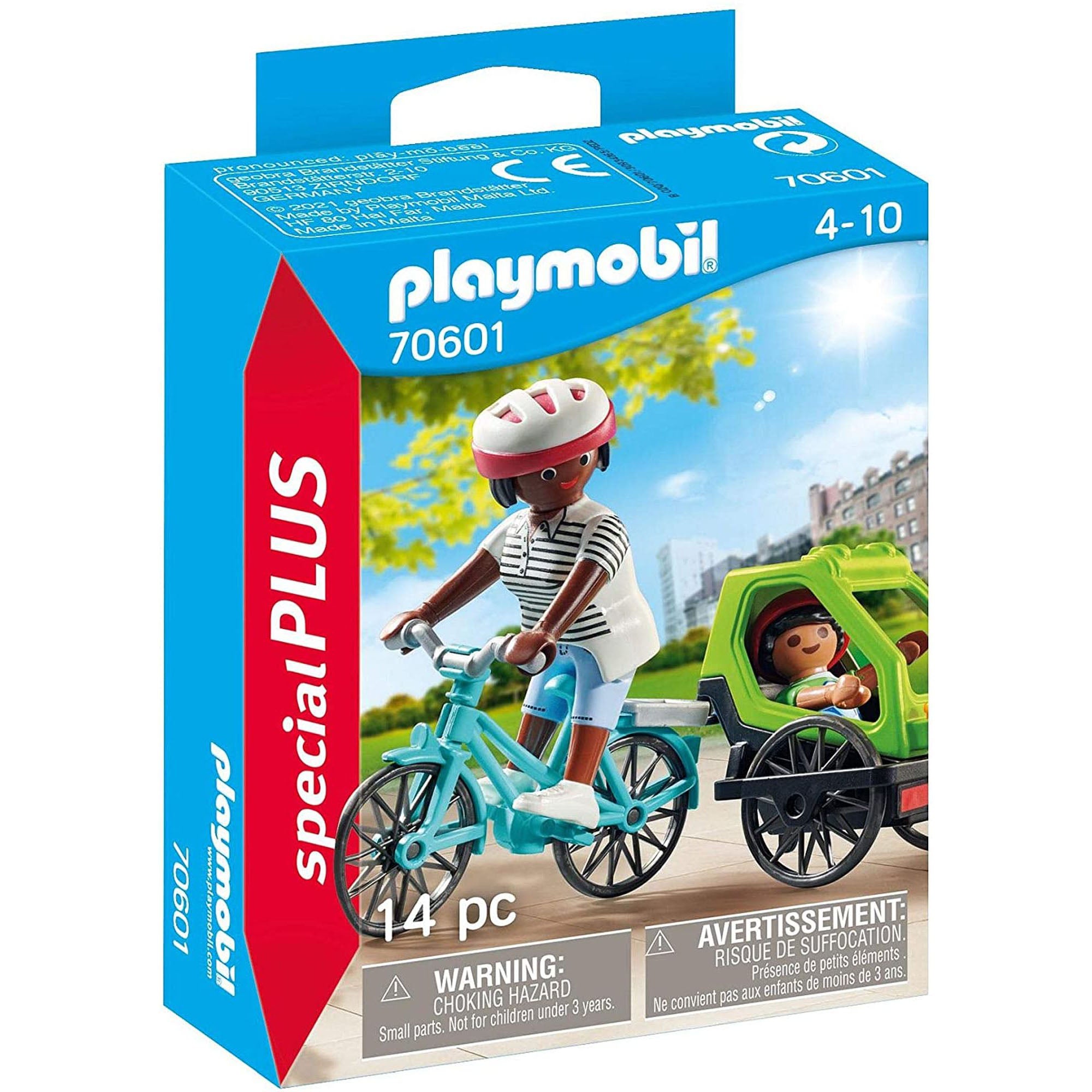 EXCURSIE PE BICICLETA - PLAYMOBIL (70601) - Libelula Vesela - Jucarii