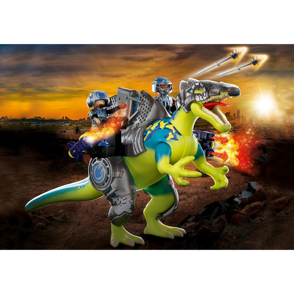 SPINOSAURUS - PUTERE DUBLA DE APARARE - PLAYMOBIL (70625) - Libelula Vesela - Jucarii