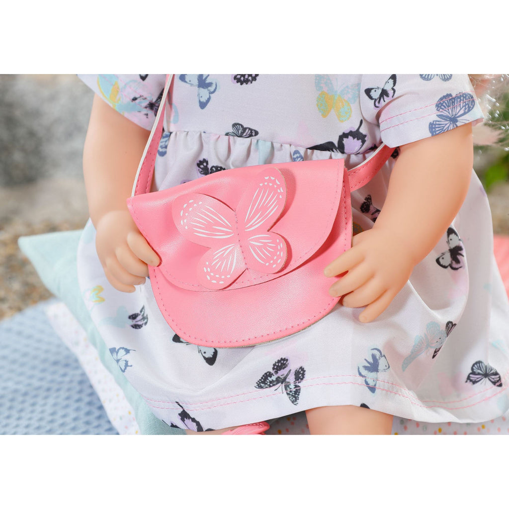 BABY ANNABELL - ROCHITA CU FLUTURASI 43 CM - ZAPF CREATION (ZF706701) - Libelula Vesela - Jucarii